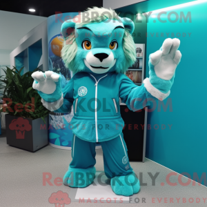Disfraz de mascota Teal...