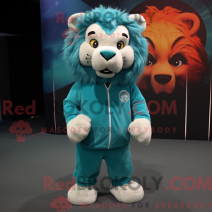 Blågrøn Tamer Lion...