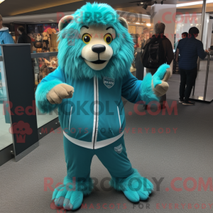 Disfraz de mascota Teal...