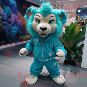 Disfraz de mascota Teal...