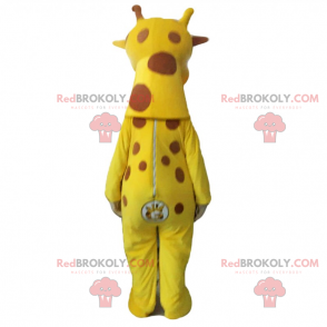 Plettet giraf maskot - Redbrokoly.com