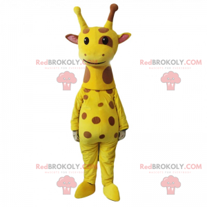 Geflecktes Giraffenmaskottchen - Redbrokoly.com