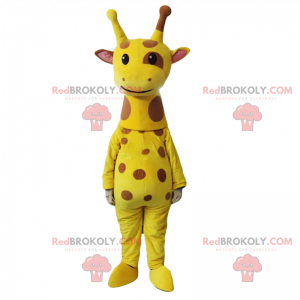 Maskotka cętkowana żyrafa - Redbrokoly.com