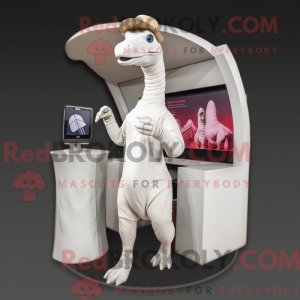 Hvit Parasaurolophus...