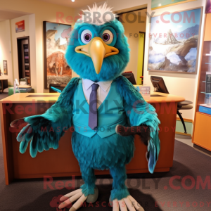 Turkis Haast S Eagle maskot...