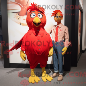 Red Canary maskot kostume...