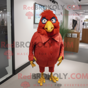 Red Canary maskot kostume...