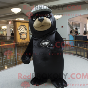 Black Sea Lion maskot...