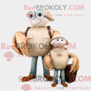Kremowy Eremittkrabbe...