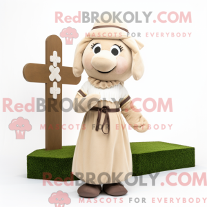 Beige Celtic Cross...