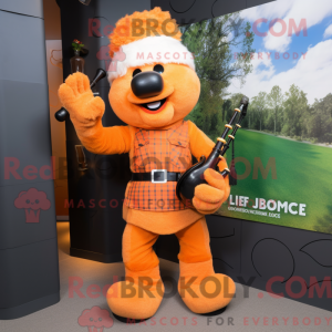 Oranje doedelzak...