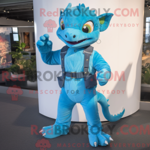 Cyan Lizard...
