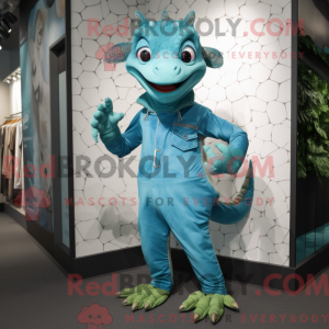 Cyan Lizard...