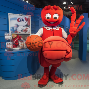 Postava maskota Red Lobster...