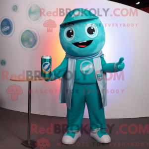 Disfraz de mascota Teal...