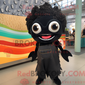 Personaggio mascotte Black...