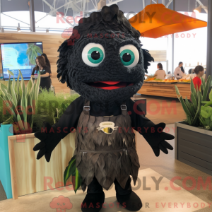 Personaggio mascotte Black...