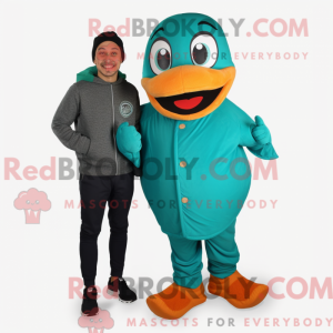 Postava maskota Teal...