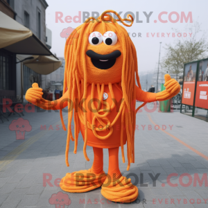 Orange Spaghetti maskot...