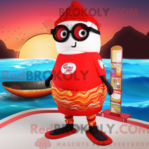 Costume mascotte de Sushi...