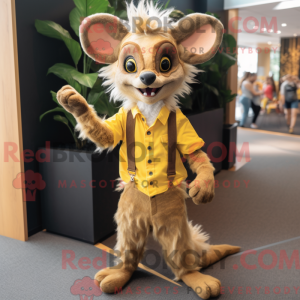 Gull Aye-Aye maskot kostyme...