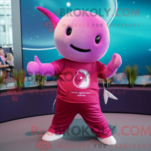 Máscara Magenta Narwhal com...
