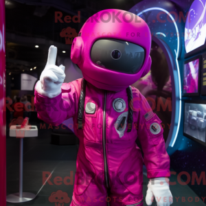 Disfraz de mascota Magenta...