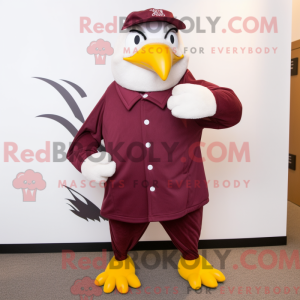 Maskotdraktfigurat Maroon...