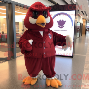 Disfraz de mascota Maroon...