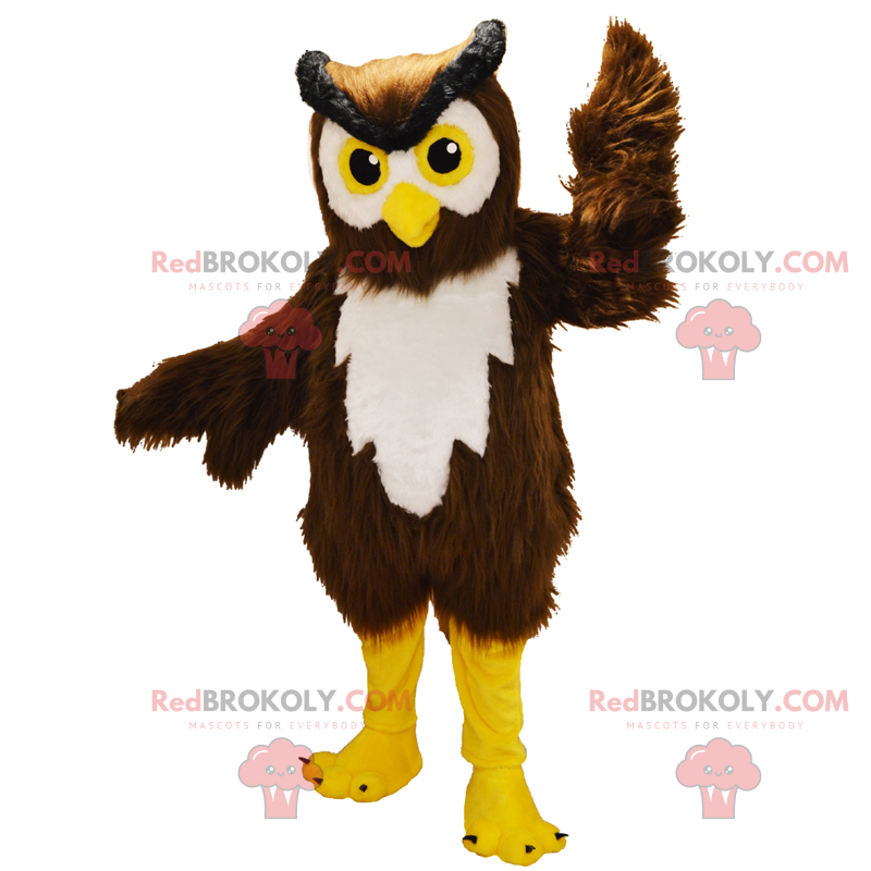 Uggla maskot - Redbrokoly.com