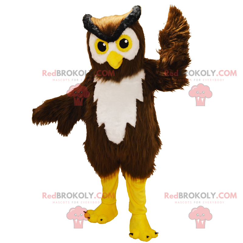 Ugle maskot - Redbrokoly.com