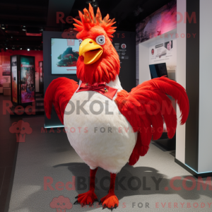 Maskotdraktfigura Red...