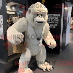 Uma figura de máscara de...