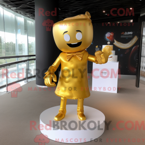 Maskottchenkostüm Goldene...