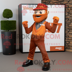 Rust Contortionist mascot...
