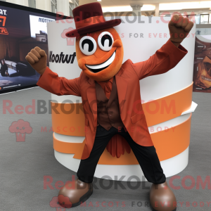 Rust Contortionist mascot...