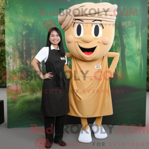 Tan Pad Thai mascot costume...