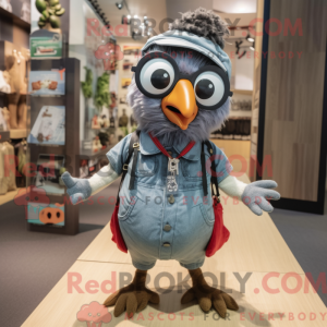 Kwartel mascotte kostuum...