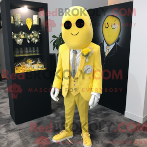 Citrongul kirkegård maskot...
