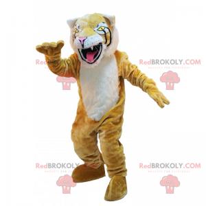 Braunes Jaguar-Maskottchen - Redbrokoly.com