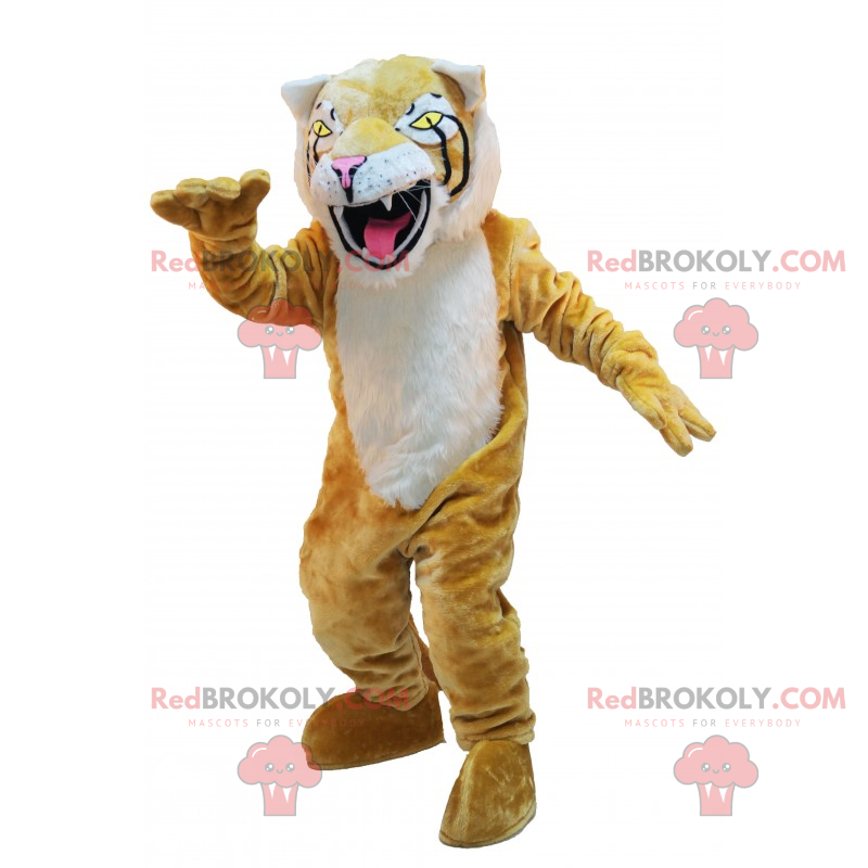 Mascote jaguar marrom - Redbrokoly.com