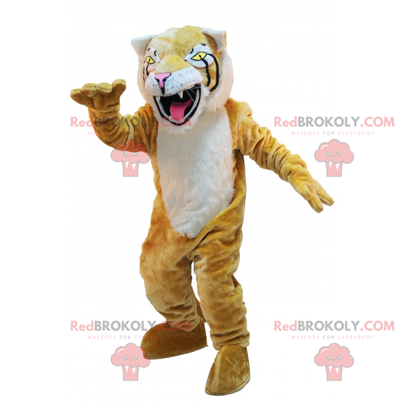 Mascotte del giaguaro marrone - Redbrokoly.com