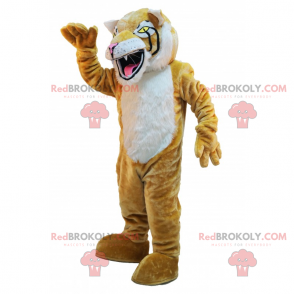 Braunes Jaguar-Maskottchen - Redbrokoly.com