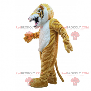 Braunes Jaguar-Maskottchen - Redbrokoly.com