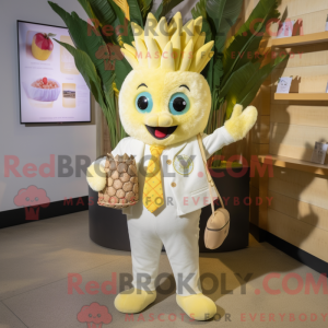 Disfraz de mascota de piña...