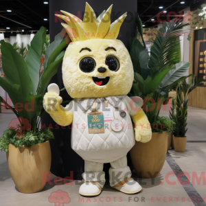 Disfraz de mascota de piña...