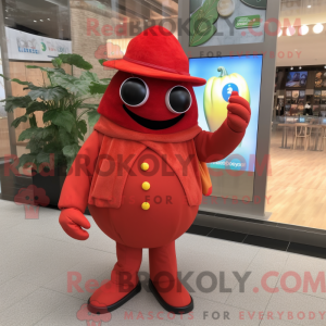 Red Pepper maskot kostume...