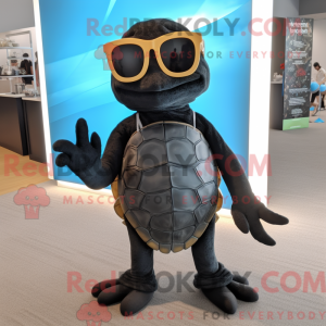 Zwarte Zeeschildpad...