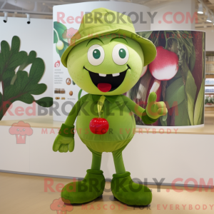 Personaggio mascotte Olive...