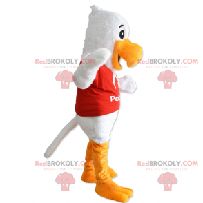 Soccer player mascot - Redbrokoly.com